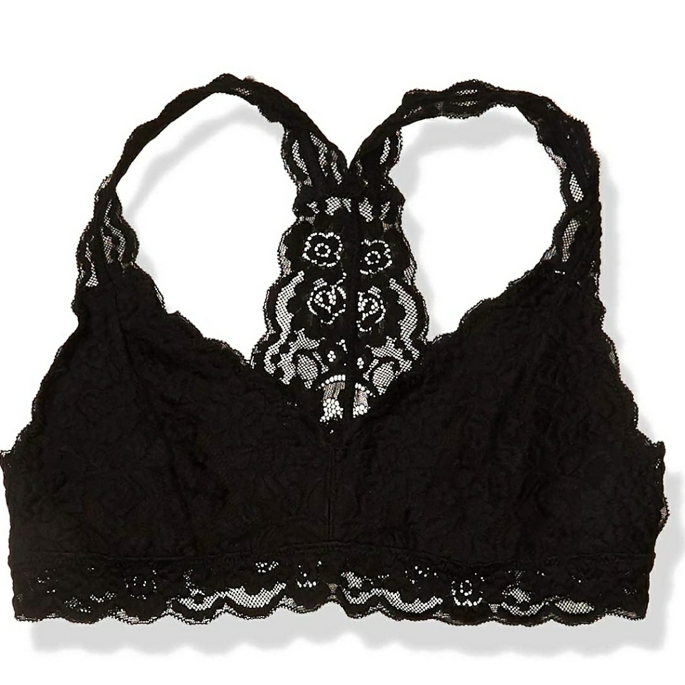 Mae Racerback Lace Plunge Bralette